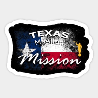 Texas McAllen Mormon LDS Mission - Missionary Gift Sticker